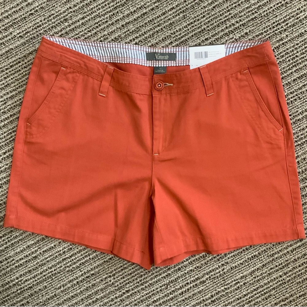 Natural Reflections Orange Shorts